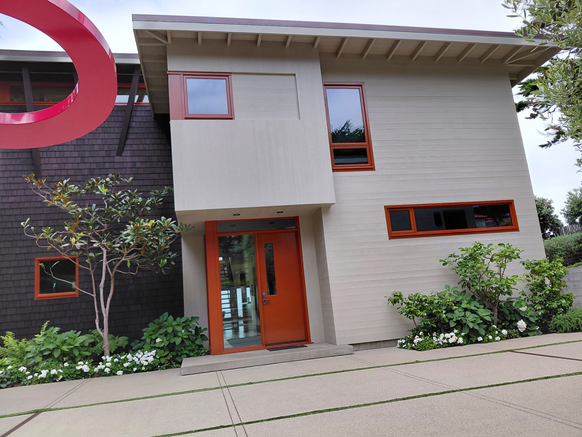 Cleaned home entry, walkway and outdoor surfaces